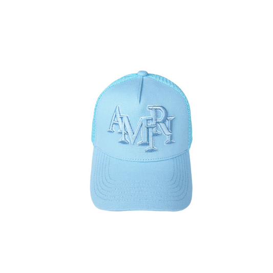 Amiri klobuk s stopničastim logotipom