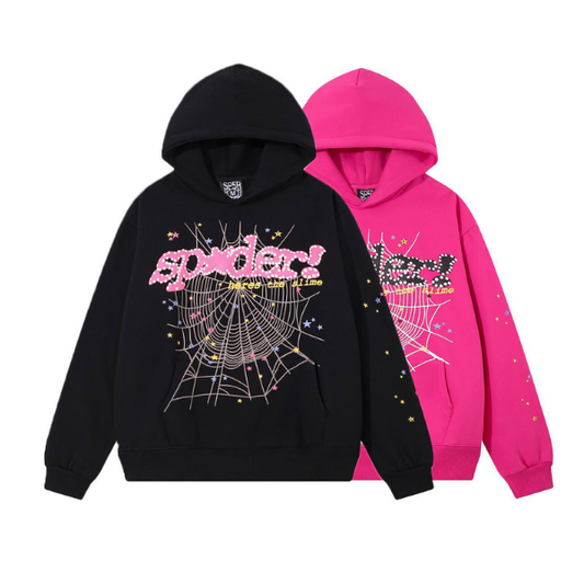 Sp5der Hoodie and Pants Set