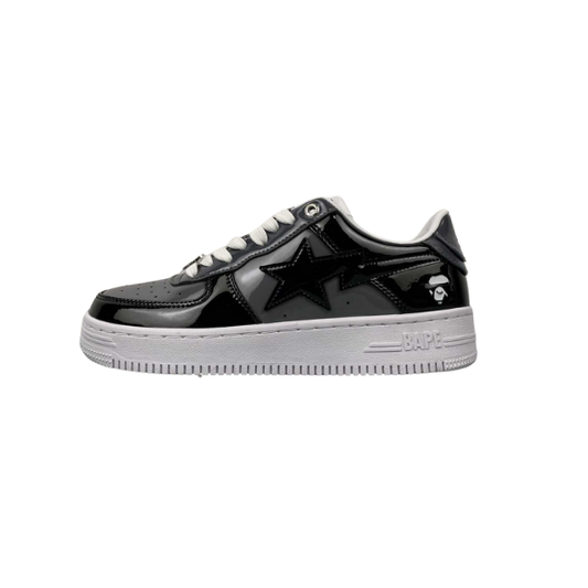 Kopalna opica BAPE Sta Low "Črni patent"