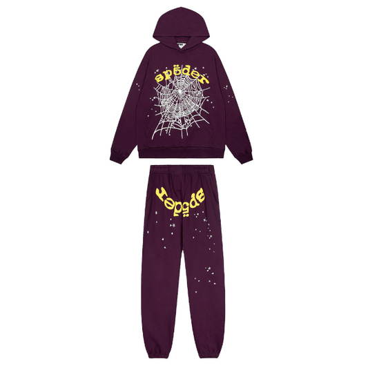 Sp5der Hoodie and Pants Set