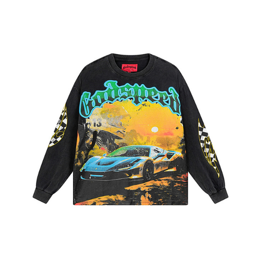 Majica z dolgimi rokavi Godspeed Sunset Drift 