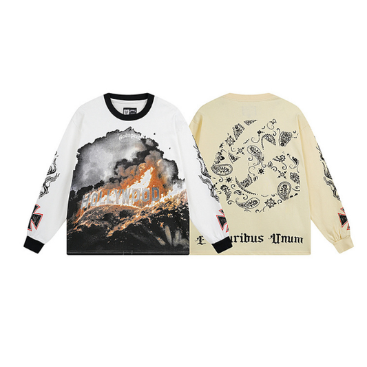 Majica z dolgimi rokavi Godspeed Hollywood Inferno